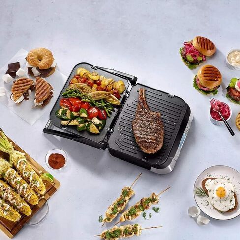 Cuisinart GR-6S Smokeless Contact Griddler Bundle with 1 YR CPS Enhanced Protection Pack in Saudi Arabia