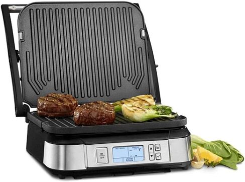Cuisinart GR-6S Smokeless Contact Griddler Bundle with 1 YR CPS Enhanced Protection Pack in Saudi Arabia