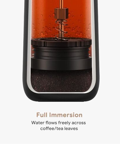 Portable French Press Car-Go Coffee Maker Vacuum Insulated Travel Coffee Mug Cup, Hot/Cold Brew Coffee Press With Unique Filter Stainless Steel Tea Maker Coffee Pot Outdoor Camping Bottle, 320ml/11oz in Kuwait