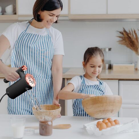 خلاط يدوي كهربائي بايجيلونج، KD144C، أسود وذهبي وردي in Kuwait