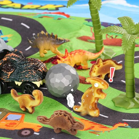 Mini Waffle Maker Dinosaur Waffle Iron for Kids 7 Unique Dino Waffle in Minutes, Electric Nonstick Waffle Pancakes Maker with Removable Plates Breakfast Maker Machine, Fun Gift for Kids Family in Saudi Arabia