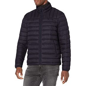 معطف رجالي من دوكرز مطبوع عليه The Noah Classic Ultra Loft Packable منتفخ أسفل معطف بديل in Kuwait