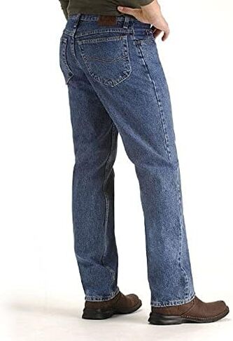 Lee Men's Big & Tall Regular Fit Straight Leg Jean & ¿ ¿ ¿ LARGE &, ستون ووش, varies in Kuwait