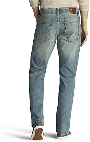 Lee Men's Big & Tall Performance Series Extreme Motion Straight Fit Tapered Leg Jean in Kuwait