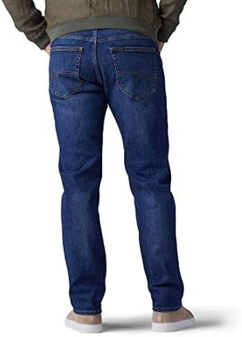Lee Men's Big & Tall Performance Series Extreme Motion Straight Fit Tapered Leg Jean in Kuwait