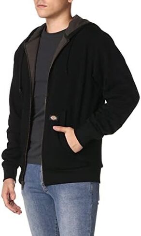 Dickies Men's Thermal-Lined Fleece Hoodie in Saudi Arabia