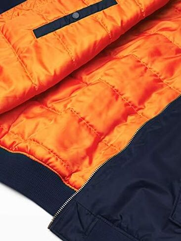 Tommy Hilfiger Men's Laydown Officer Jacket With Attached Pile Collar in Saudi Arabia