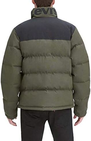 Levi's mens Arctic Cloth Retro Bubble Puffer Jacket in Saudi Arabia