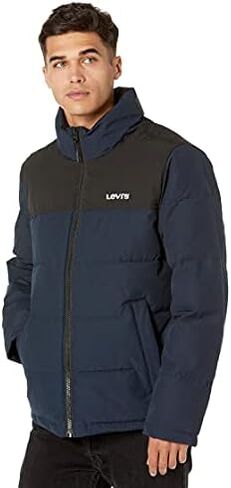 Levi's mens Arctic Cloth Retro Bubble Puffer Jacket in Saudi Arabia