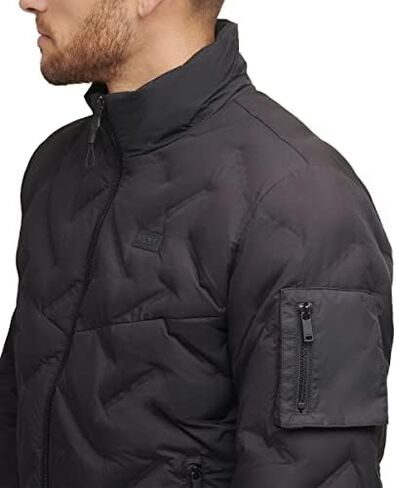 DKNY Men's Welded Quilted Bomber Jacket in Kuwait