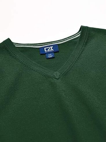 Cutter & Buck Men's Cotton-Rich Lakemont Anti-Pilling V-Neck Sweater Vest in Kuwait