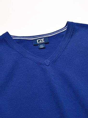 Cutter & Buck Men's Cotton-Rich Lakemont Anti-Pilling V-Neck Sweater Vest in Kuwait