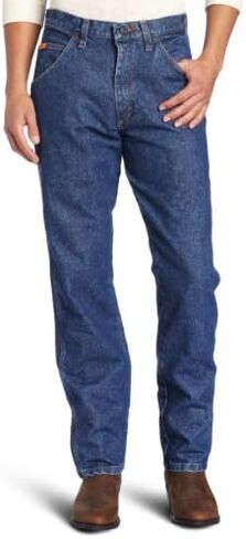 Wrangler Riggs Workwear Men's FR Flame Resistant Relaxed Fit Jean in Kuwait