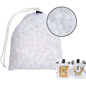 Locisne Sous Vide Cooking Balls BPA Free 20mm 250 Balls with Mesh Drying Bag, Reduces Heat Loss & Water Evaporation, For Anova, Joule Cookers Water Bath Cooking, Sous Vide Container and Precision Immersion Circulator in Kuwait