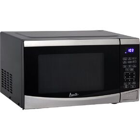Avanti Microwave Oven 900-Watts Compact with 10 Power Levels and 6 Pre Cooking Settings, Speed Defrost, Electronic Control Panel and Glass Turntable, 0.9-Cu.Ft., Stainless Steel in Saudi Arabia