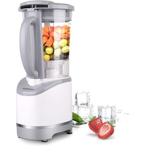 خلاط لا ريفوز متعدد الوظائف على سطح الطاولة بقدرة 400 وات مع وعاء تقطيع سعة 4.2 كوب، للمزج والخلط والفرم، باللون الأبيض in Kuwait