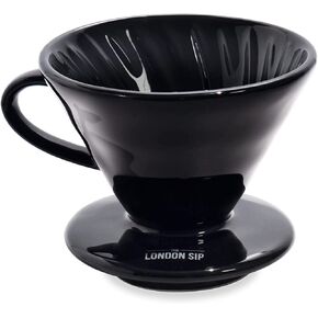 The London Sip Stainless Steel Coffee Dripper Pour Over Coffee Maker, Coffee Slow Brewing Accessories for Home, 1-4 Cup in Saudi Arabia