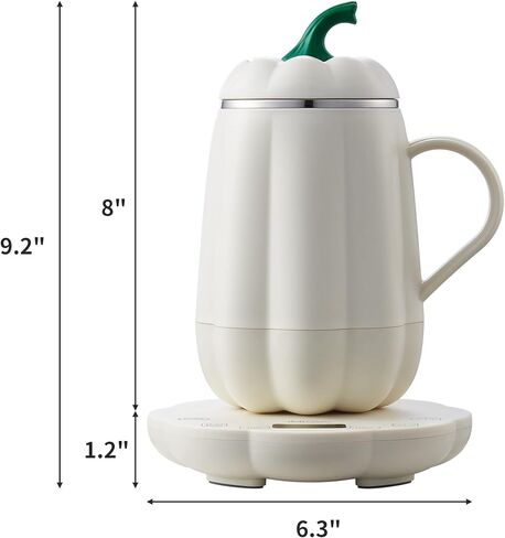 Single Serve Coffee Maker, Tea Maker, Percolator, Boiling Cup, Keep Warm Mug, Stainless Steel Inner in Kuwait