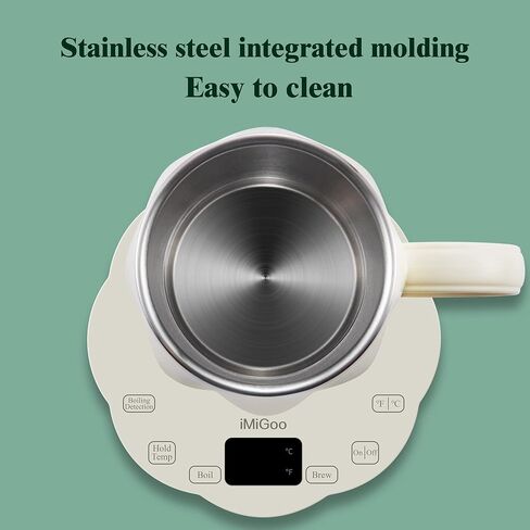 Single Serve Coffee Maker, Tea Maker, Percolator, Boiling Cup, Keep Warm Mug, Stainless Steel Inner in Kuwait