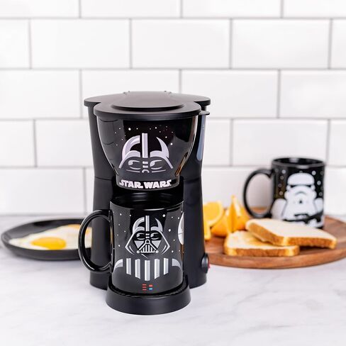 Star Wars Darth Vader and Stormtrooper Single Cup Coffee Maker with 2 Mugs- Cup of the Dark Side in Saudi Arabia