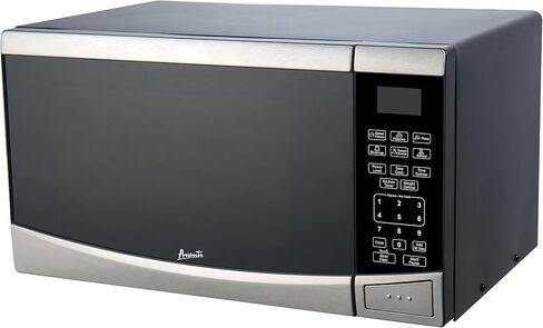 Avanti Microwave Oven 900-Watts Compact with 10 Power Levels and 6 Pre Cooking Settings, Speed Defrost, Electronic Control Panel and Glass Turntable, 0.9-Cu.Ft., Stainless Steel in Saudi Arabia
