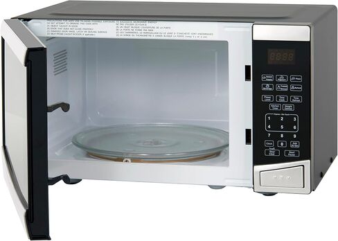 Avanti Microwave Oven 900-Watts Compact with 10 Power Levels and 6 Pre Cooking Settings, Speed Defrost, Electronic Control Panel and Glass Turntable, 0.9-Cu.Ft., Stainless Steel in Saudi Arabia