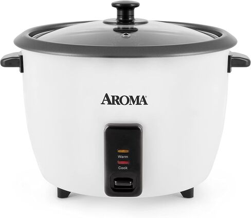 أروما هاوس ويرز 32 كوب (مطبوخ) (16 كوب غير مطبوخ) وعاء طهي الأرز (ARC-7216NG)، أبيض in Kuwait