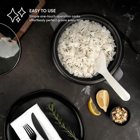 أروما هاوس ويرز 32 كوب (مطبوخ) (16 كوب غير مطبوخ) وعاء طهي الأرز (ARC-7216NG)، أبيض in Kuwait