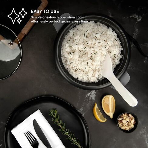 أروما هاوس ويرز 32 كوب (مطبوخ) (16 كوب غير مطبوخ) وعاء طهي الأرز (ARC-7216NG)، أبيض in Kuwait