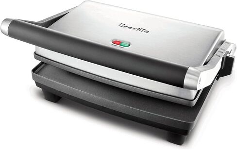 Breville Duo 1500-Watt Nonstick Panini Press, Silver in Kuwait