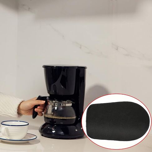 حصيرة منزلقة لخلاط حامل كيتشن ايد - وسادة انزلاقية متحركة لجهاز المنزلق متوافقة مع كيتشن ايد 4.5-5 كيو تي، خلاط حامل برأس مائل، ملحقات خلاط مساعد المطبخ، أسود in Kuwait