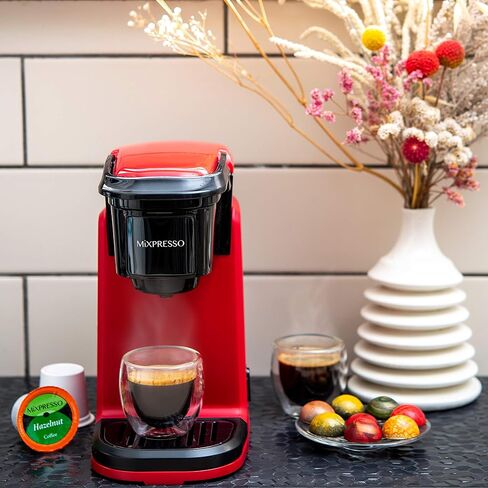 ماكينة صنع القهوة Mixpresso ذات الخدمة الواحدة K Cup Coffee Maker لقرون K وأرضياتها in Kuwait