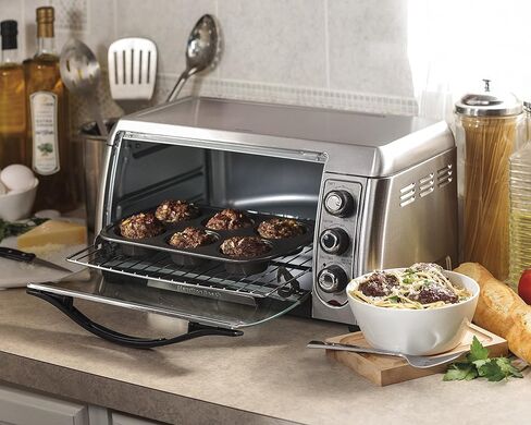Hamilton Beach (31333) Toaster Oven, Convection Oven, Electric, Stainless Steel in Saudi Arabia