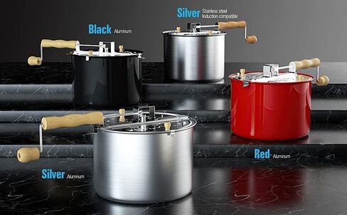 كوك ان هوم وعاء فشار من الالومنيوم سعة 6 كوارت 02626 - فضي in Kuwait