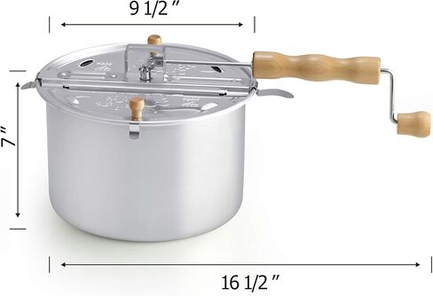 كوك ان هوم وعاء فشار من الالومنيوم سعة 6 كوارت 02626 - فضي in Kuwait