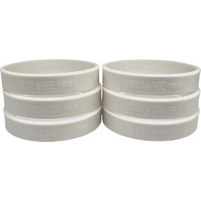 Sous Vide Perfect Hamburger/Burger Immersion Cooking Rings, SET of 6 (1/2 LB. Rings)