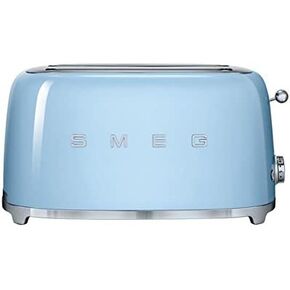 Smeg TSF02PBUS 50's Retro Style Aesthetic 4 Slice Toaster, Pastel Blue in Saudi Arabia