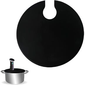 (1-Pack) TonGass Sous Vide Precision Cooker Silicone Lids - Fits Up to 10.5" Stock Pots - Compatible with Anova Culinary Sous Vide Precision Cookers - Prevent Water Evaporation and Retain Flavor in Kuwait