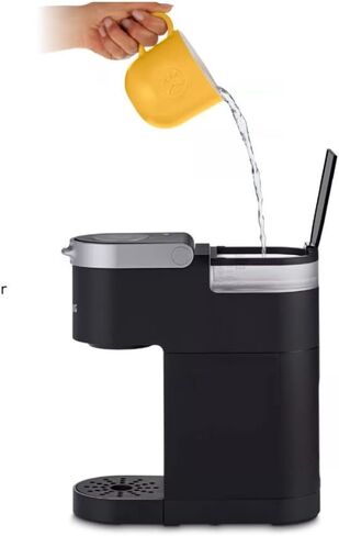 Keurig K-Mini Single-Serve Coffee Maker (Black) Bundle with Acid-Based Coffee and Espresso Machine Descaling Powder and 12-Count Single-Serve K-Cup Italian Roast Coffee (3 Items) in Saudi Arabia