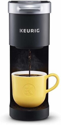 Keurig K-Mini Single-Serve Coffee Maker (Black) Bundle with Acid-Based Coffee and Espresso Machine Descaling Powder and 12-Count Single-Serve K-Cup Italian Roast Coffee (3 Items) in Saudi Arabia