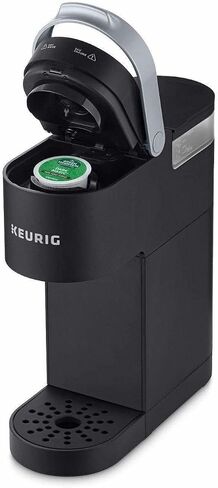 Keurig K-Mini Single-Serve Coffee Maker (Black) Bundle with Acid-Based Coffee and Espresso Machine Descaling Powder and 12-Count Single-Serve K-Cup Italian Roast Coffee (3 Items) in Saudi Arabia