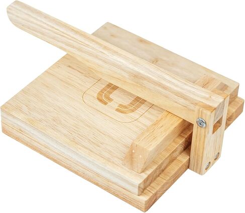 YODO'S CREATIVE CONCEPTS OAK WOOD TORTILLA PRESS, 8 INCH TORTILLA MAKER in Saudi Arabia