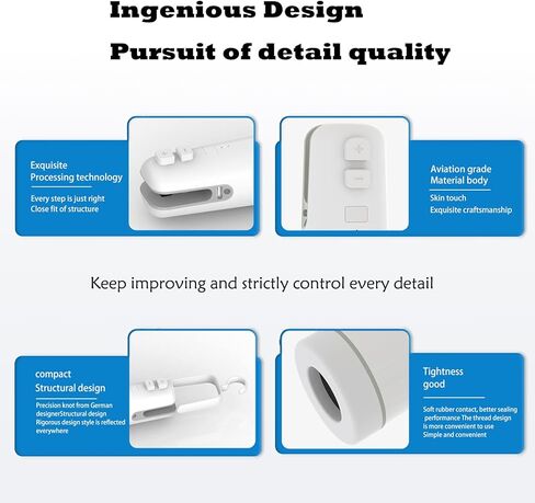 mini handheld vacuum sealer, Mini Bag Sealer/2 in 1 Heat Sealer and Cutter /Automatic Food Vacuum Pump/ Automatic Electric Fast Ball Pump with Needle and Nozzle (for Football Basketball, Volleyball, balloon) 4 in 1 Life Multifunctional Tool in Saudi Arabia