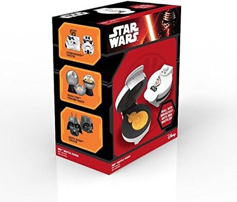 Uncanny Brands Star Wars BB-8 Waffle Maker - Makes BB8 Waffles - Kitchen Appliance in Saudi Arabia