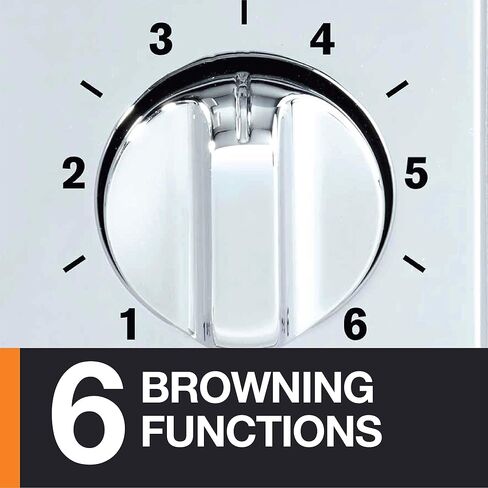 KRUPS 2 Slice Toaster with 6 browning levels and 4 easy-to-use functions, Stainless Steel, Silver in Saudi Arabia