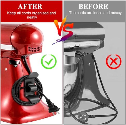 Mixer Slider Mat, Mixer Mover Sliding Mats Kitchen Appliance Countertop Mixer Mover with 4 Cord Organizers for KitchenAid 4.5-5 Qt Tilt-Head Stand Mixer, Classic Mixer Coffee Maker, Blender in Kuwait