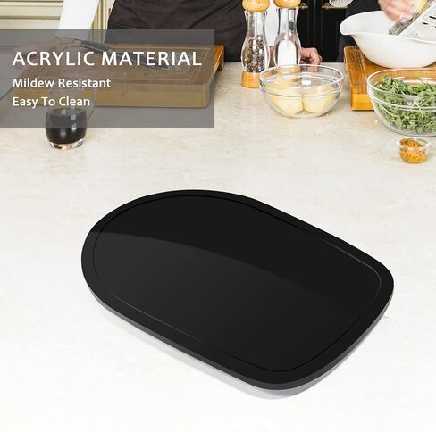 Acrylic Mixer Slider Compatible with Tilt Head Kitchen aid 4.5-5 Qt Tilt Head Stand Mixer - Kitchen Countertop Storage Mover Sliding Tray for Kitchen aid 4.5-5 Qt, Mixer Appliance Moving Caddy in Kuwait