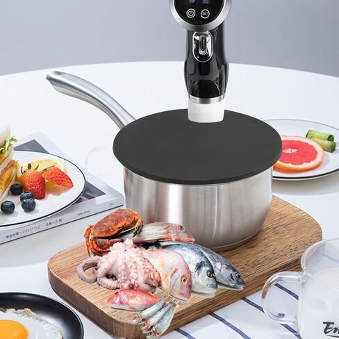 Sous Vacuum and Vide Lid Cooking Sous Vacuum and Vide Cooker Fits Up to 10.5" Pot, Prevent Water Evaporation and Retain Flavor for Stock in Kuwait