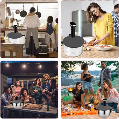 Sous Vacuum and Vide Lid Cooking Sous Vacuum and Vide Cooker Fits Up to 10.5" Pot, Prevent Water Evaporation and Retain Flavor for Stock in Kuwait
