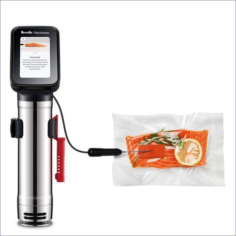 Breville PolyScience HydroPro Plus Sous Vide Immersion Circulator (CSV750PSS1BUC1) and Breville PolyScience Polycarbonate Tank, 18-Litre in Saudi Arabia